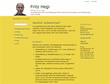 Tablet Screenshot of fritz-hegi.ch
